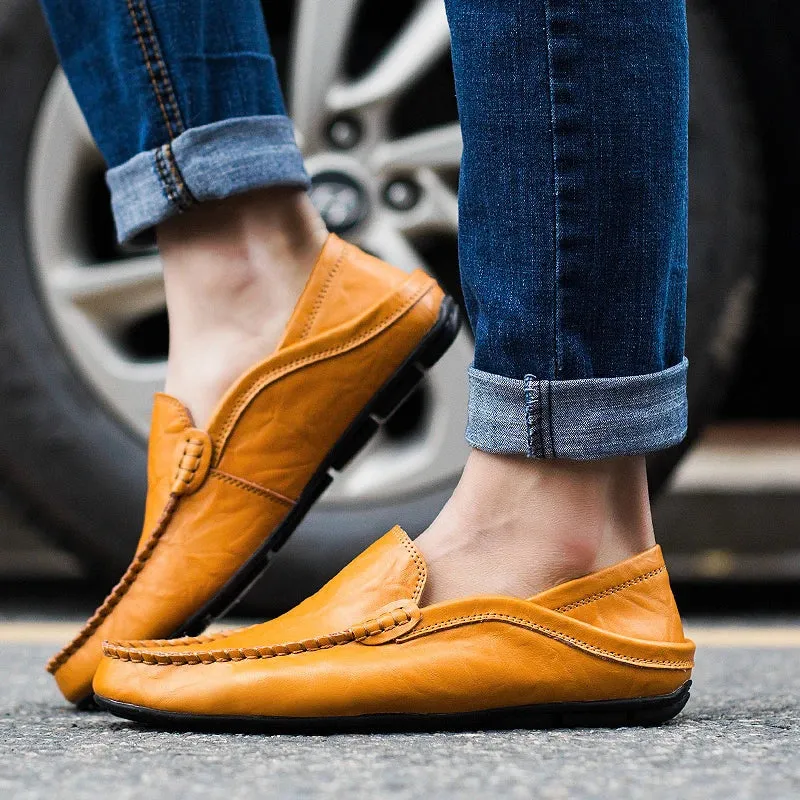 Men's shoes made of genuine Italian leather
