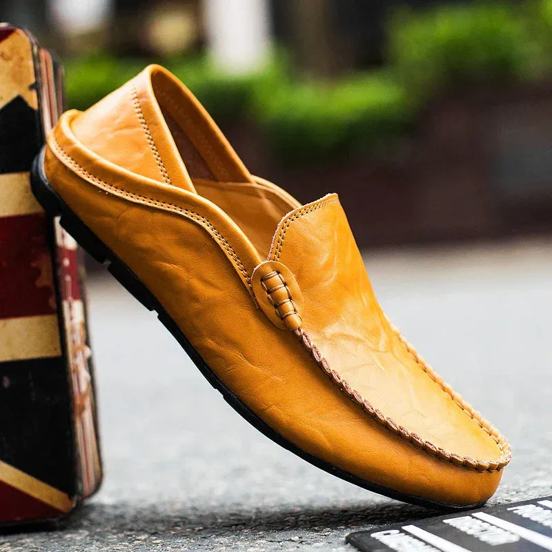 Men's shoes made of genuine Italian leather
