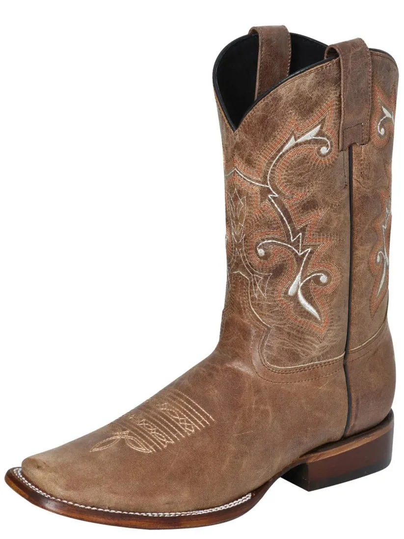 Men's Westing Leather Classic Western Cowboy Boots 'El Señor de los Cielos' 124068