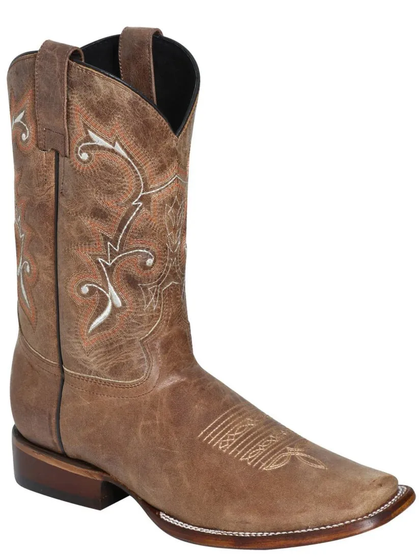 Men's Westing Leather Classic Western Cowboy Boots 'El Señor de los Cielos' 124068