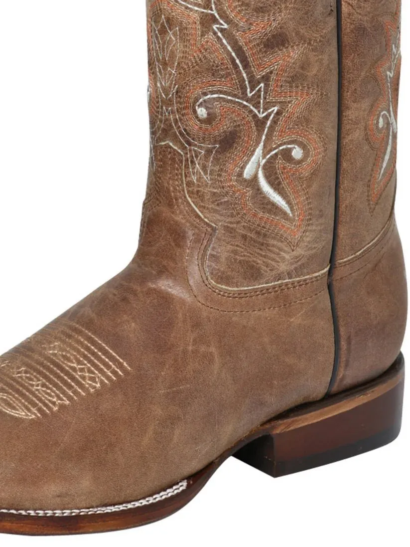Men's Westing Leather Classic Western Cowboy Boots 'El Señor de los Cielos' 124068