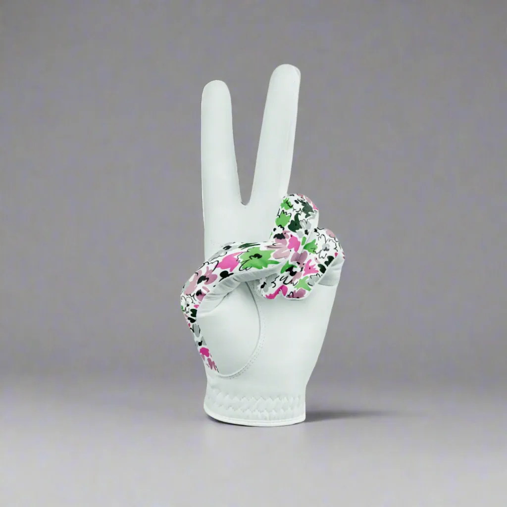 Motif Collection | Womens Floral Golf Glove