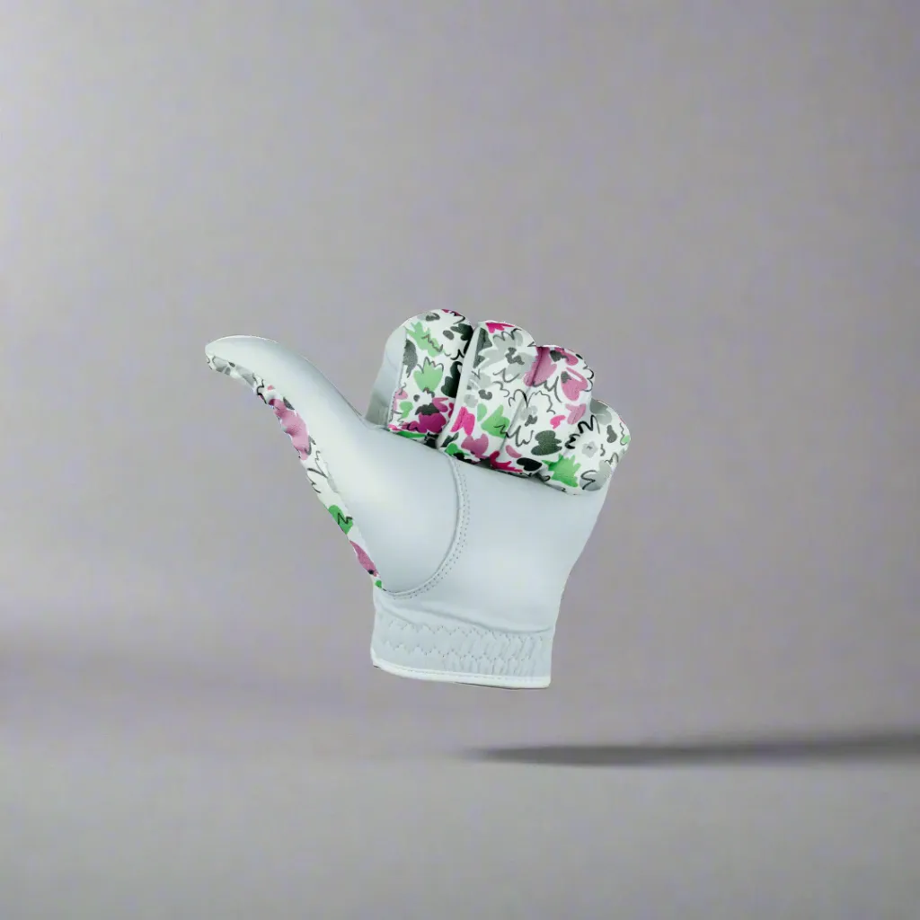 Motif Collection | Womens Floral Golf Glove