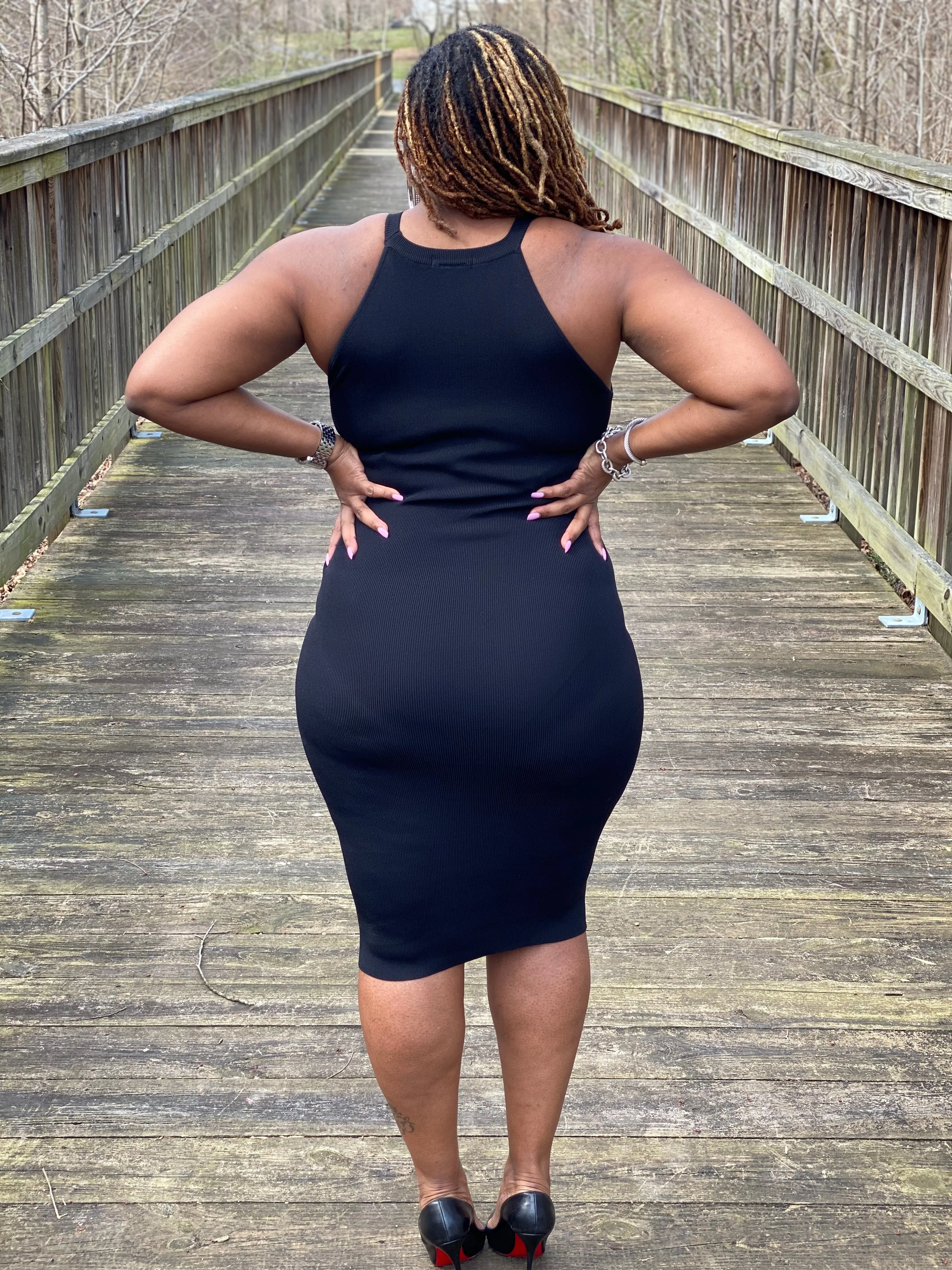 Multi Color Midi Dress