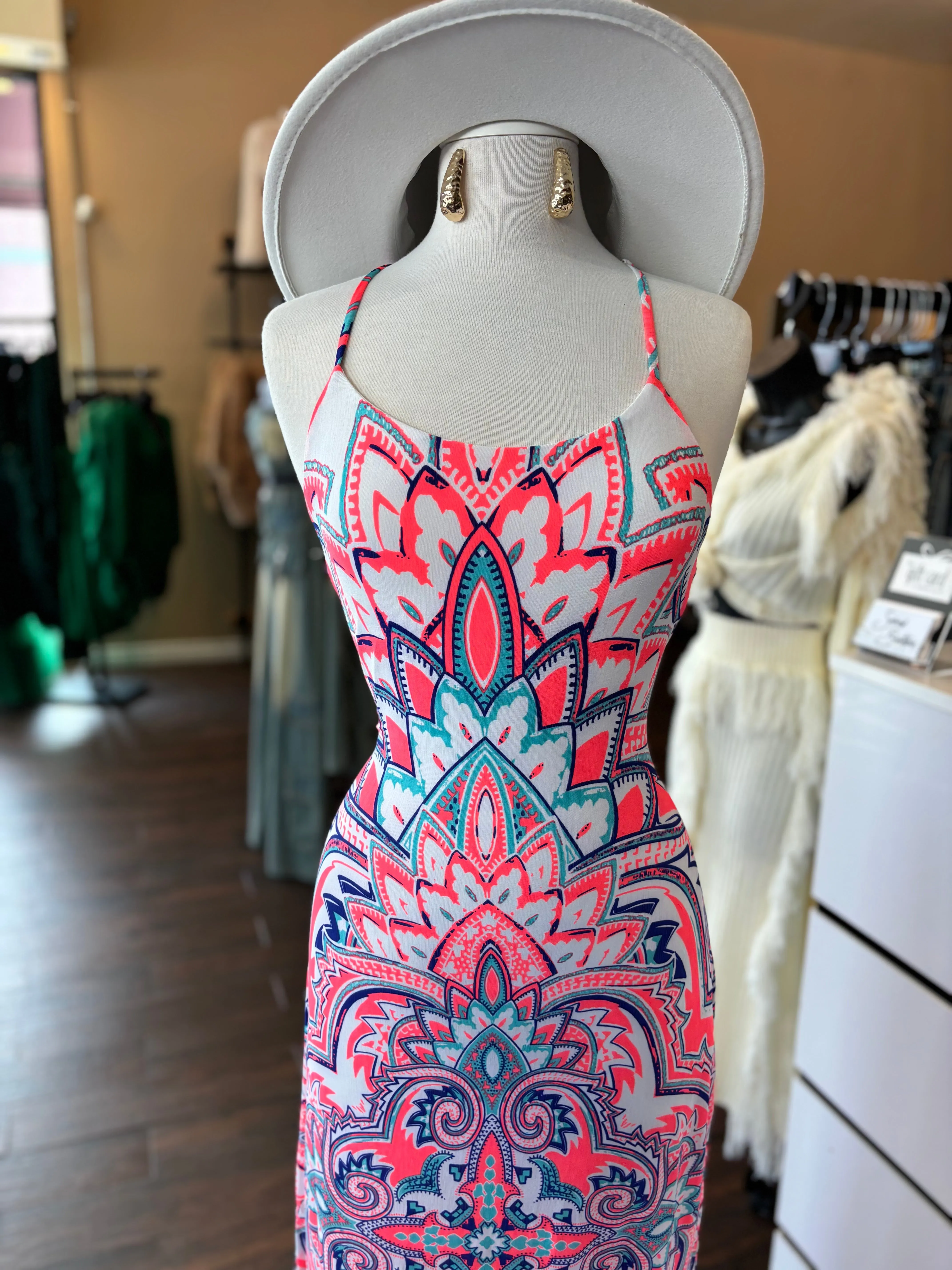 Multi Color Tye Dress