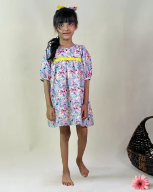 Multicolored Printed Dressb