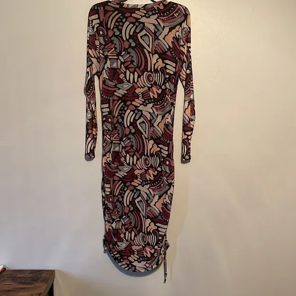 New with tag Nina Parker midi long sleeve dress shirt with light lining 1x