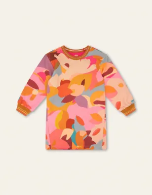 Oilily Dooray Printed Sweat Dress YF24GDR267