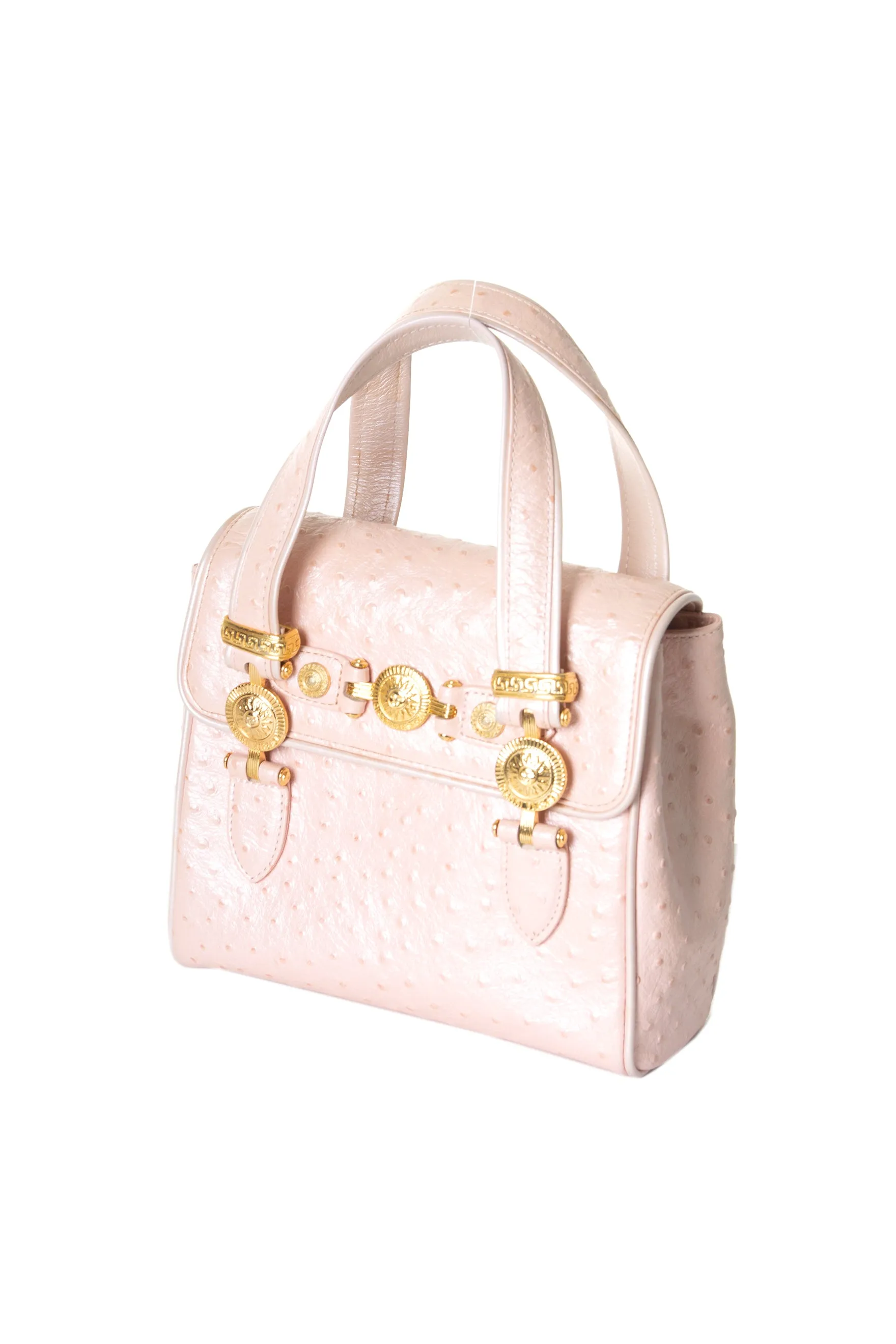 Ostrich Sunburst Bag