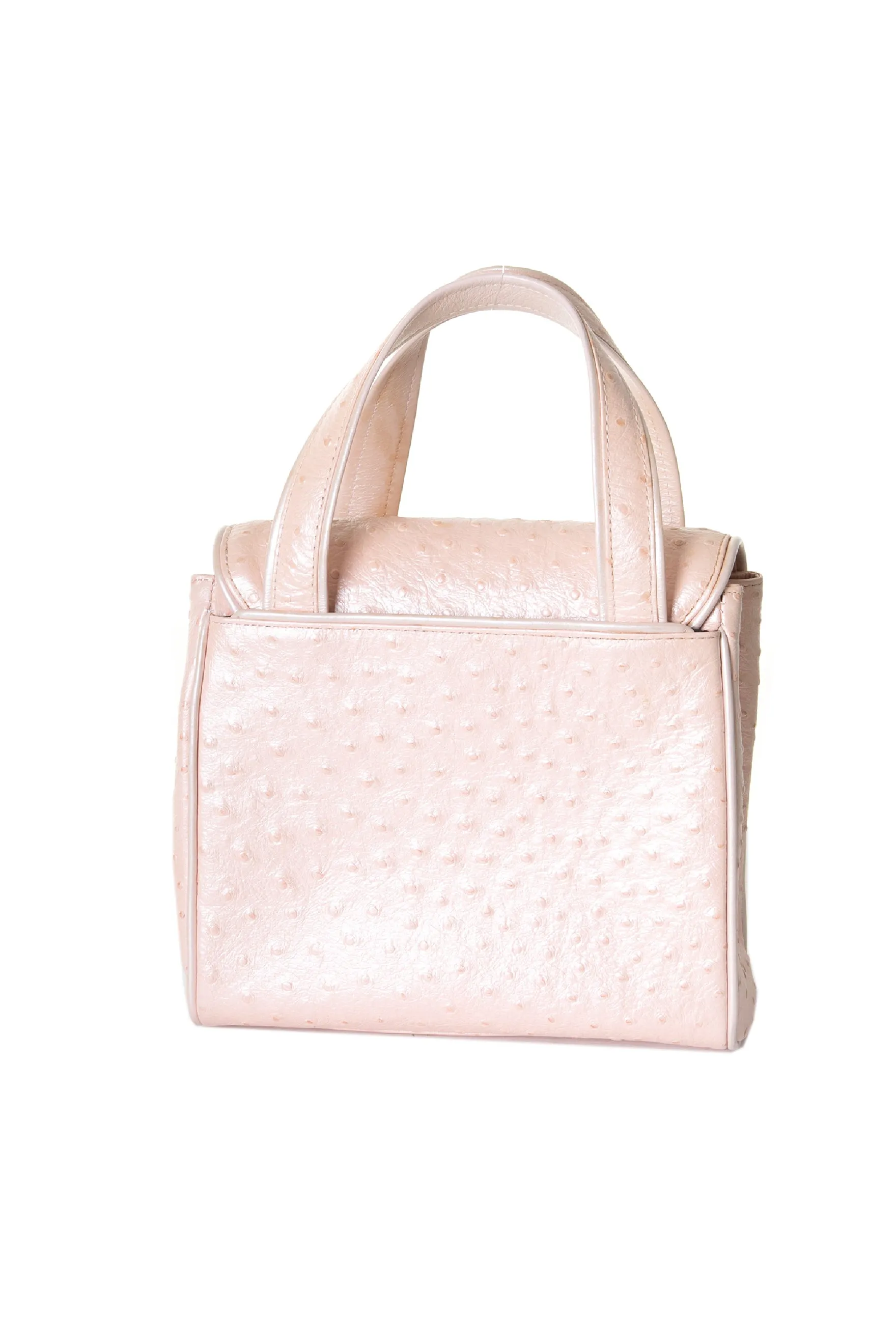 Ostrich Sunburst Bag