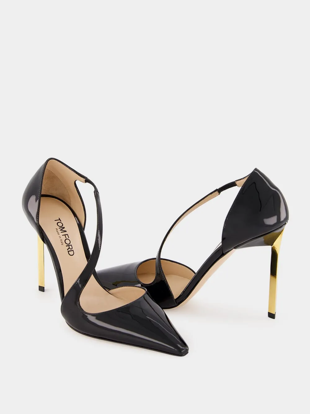 Patent Leather Newton Pumps