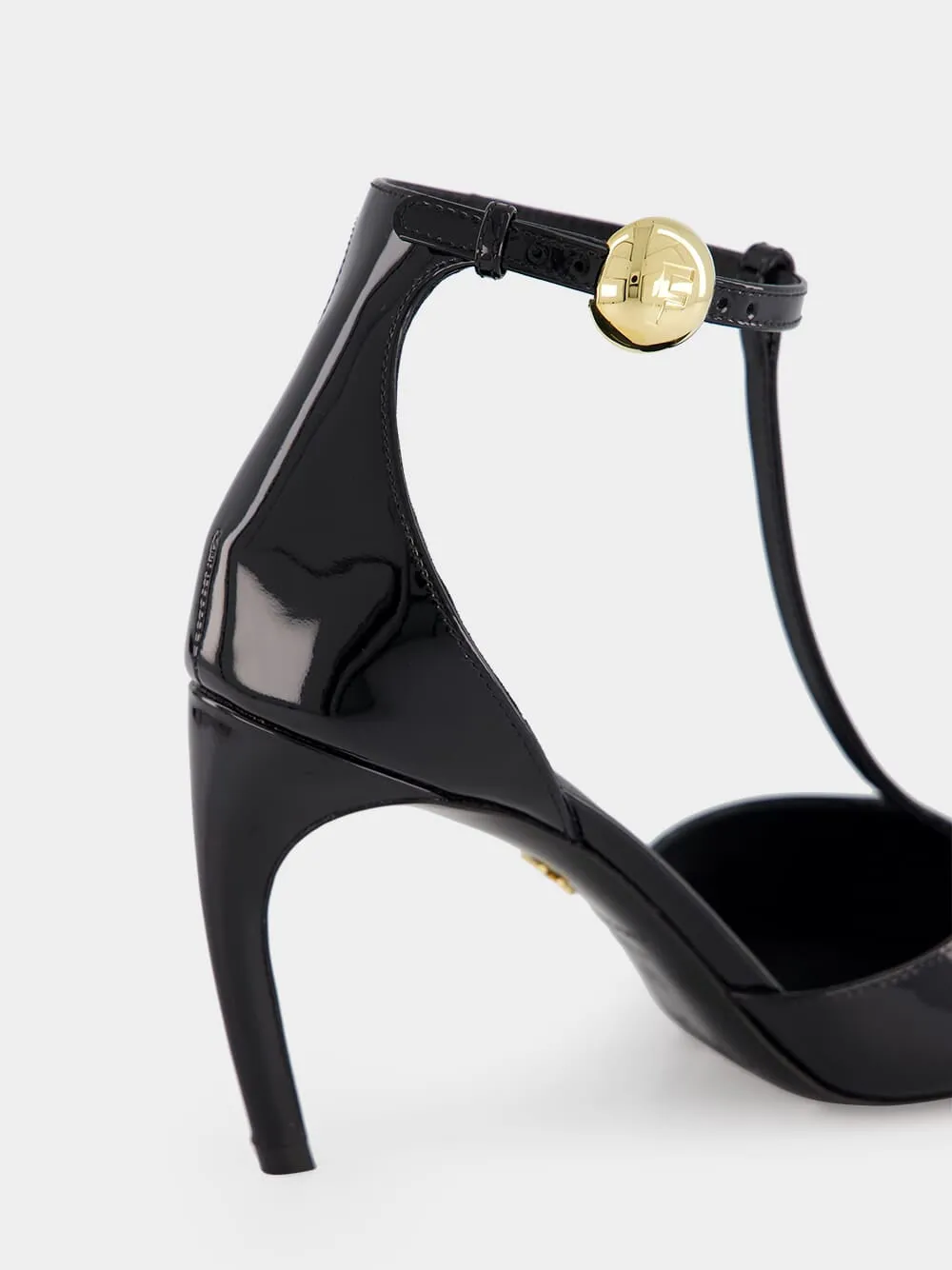 Patent T-Strap Pumps