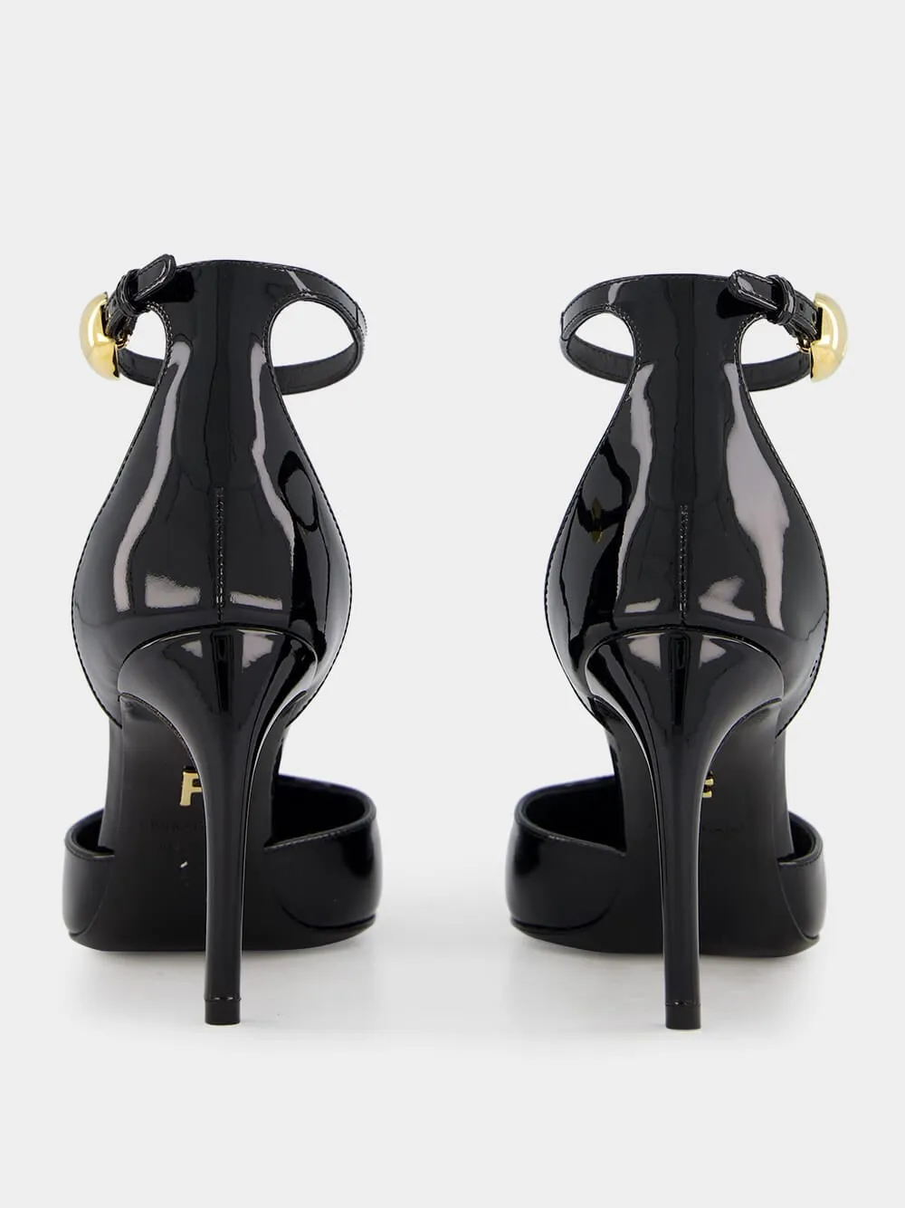 Patent T-Strap Pumps