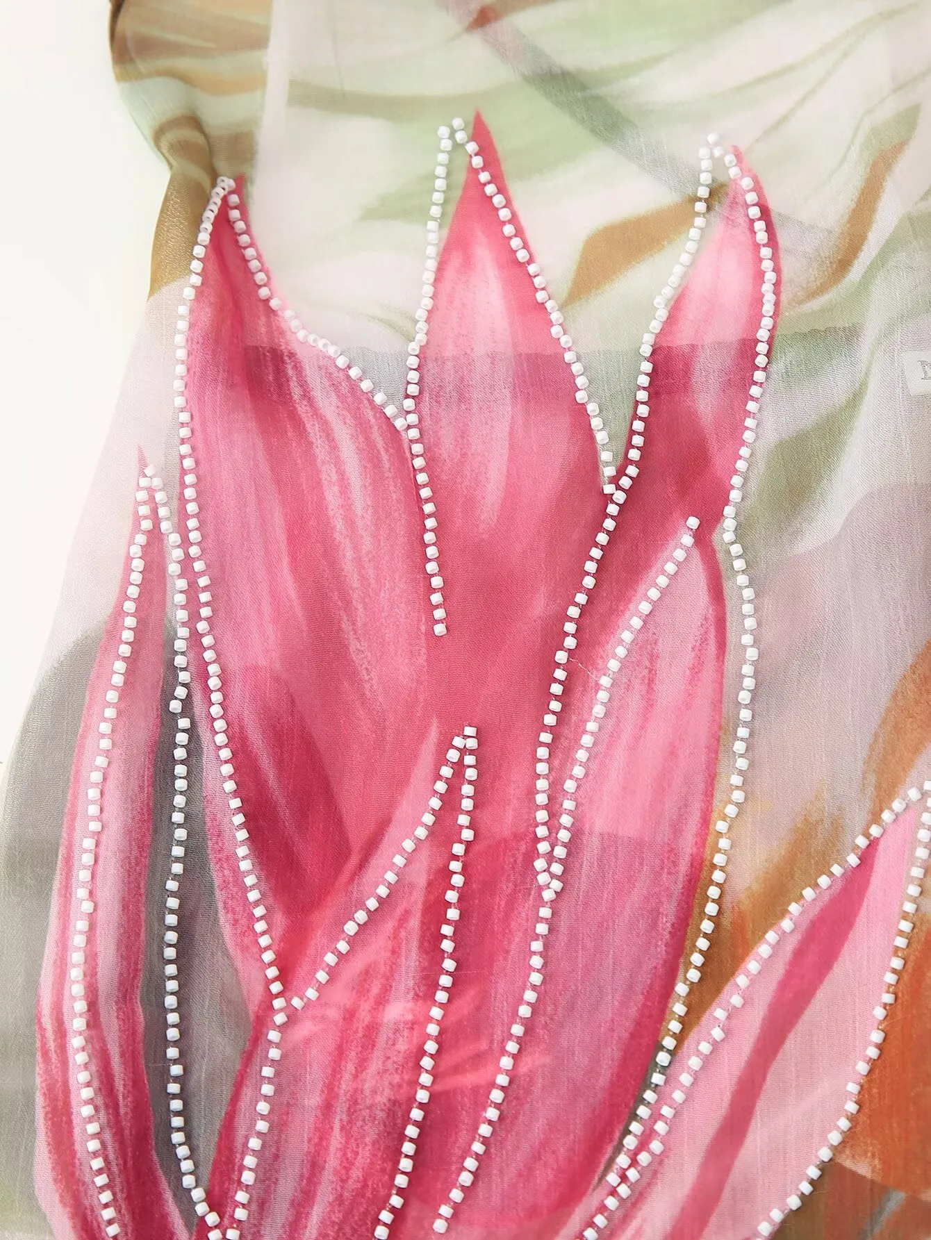 Retro Leaves Elastic Printing Summer Halter Dress