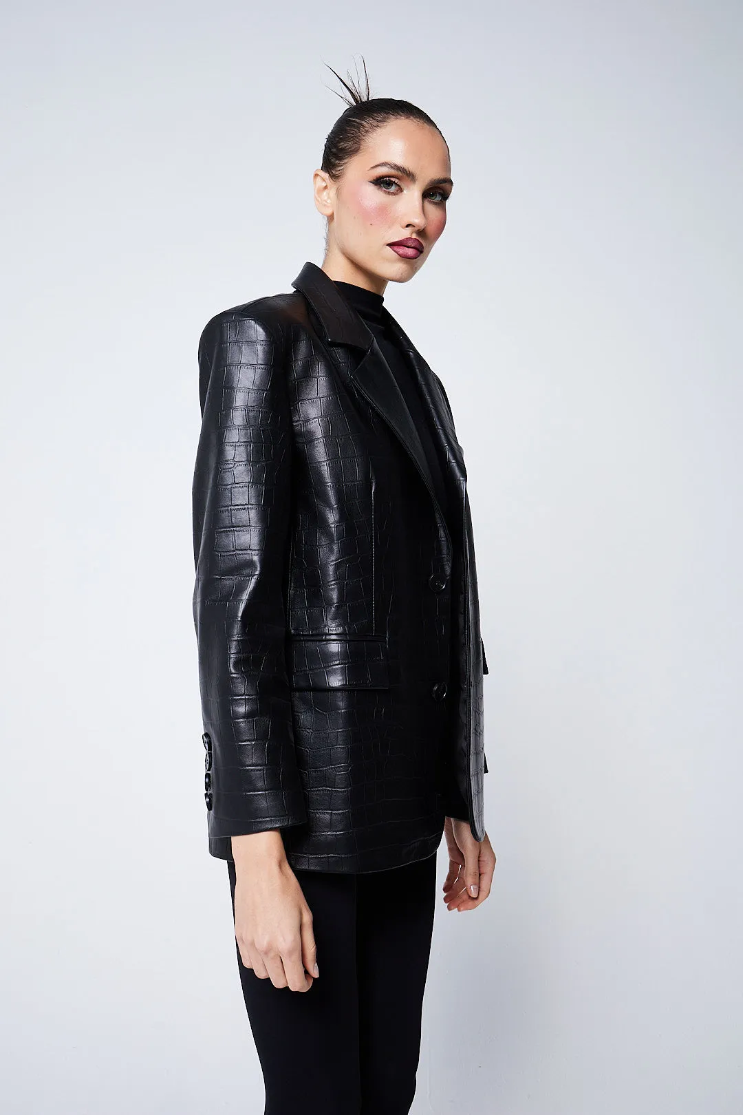 Serpent Skin Blazer