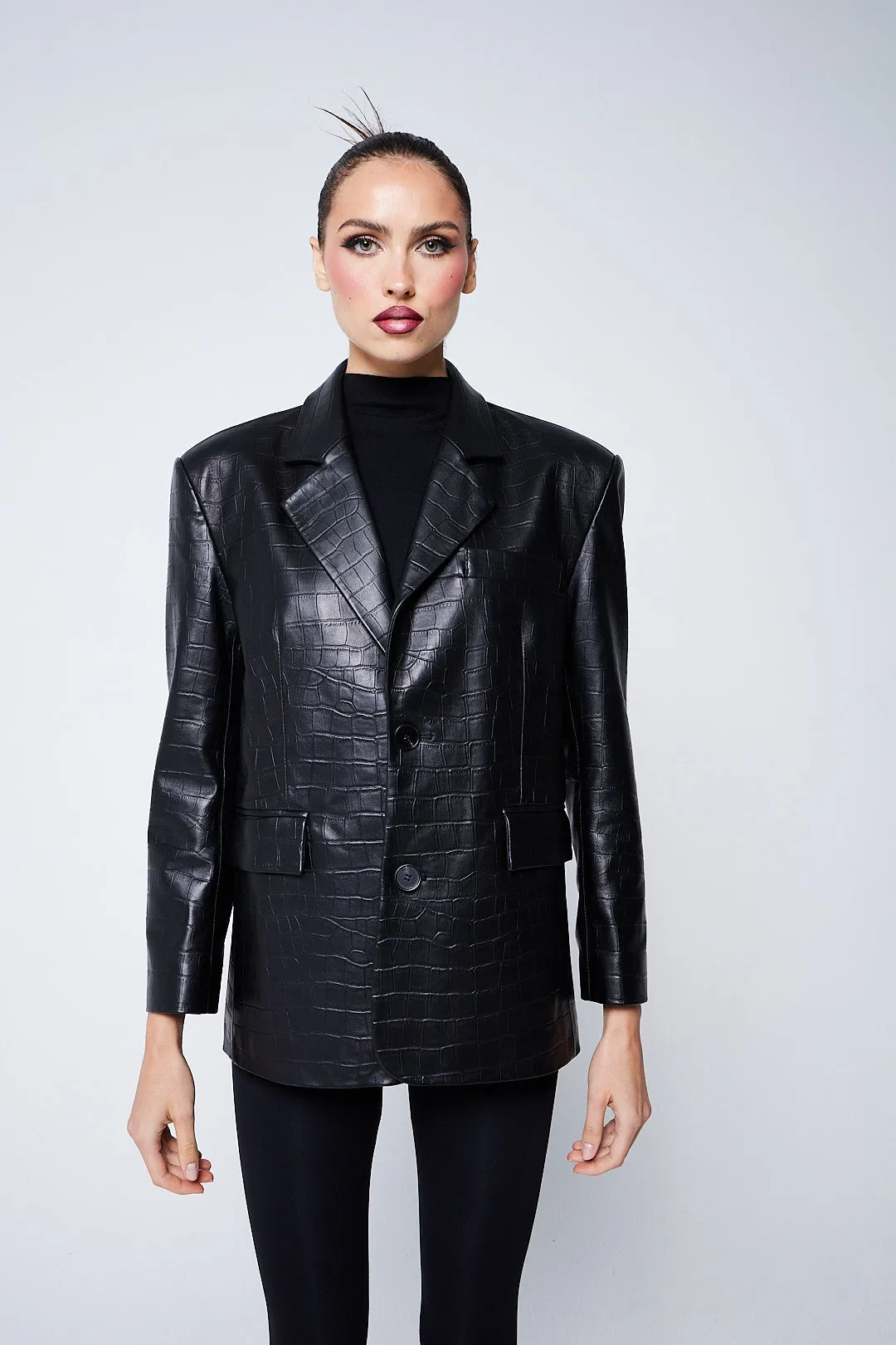 Serpent Skin Blazer