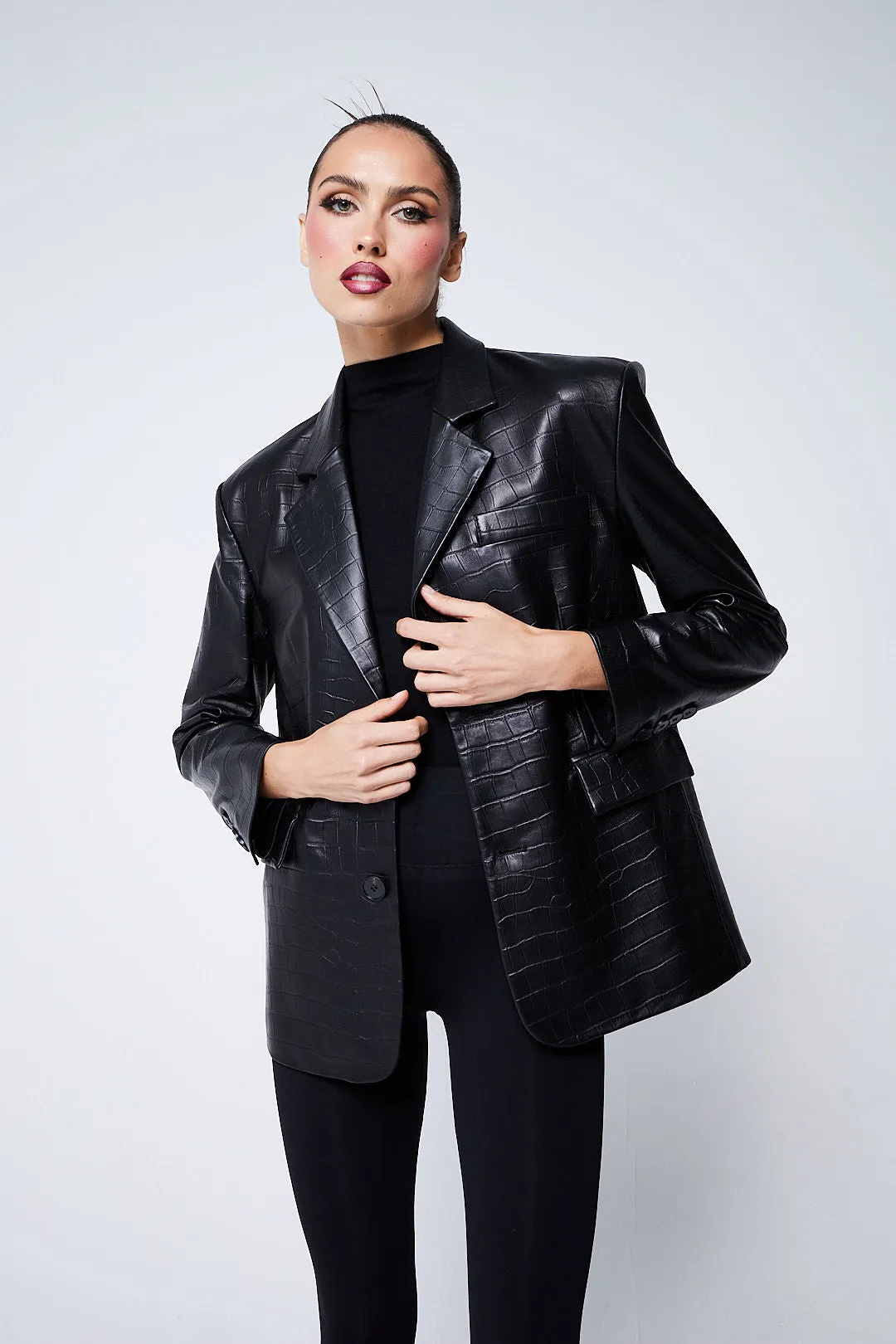 Serpent Skin Blazer