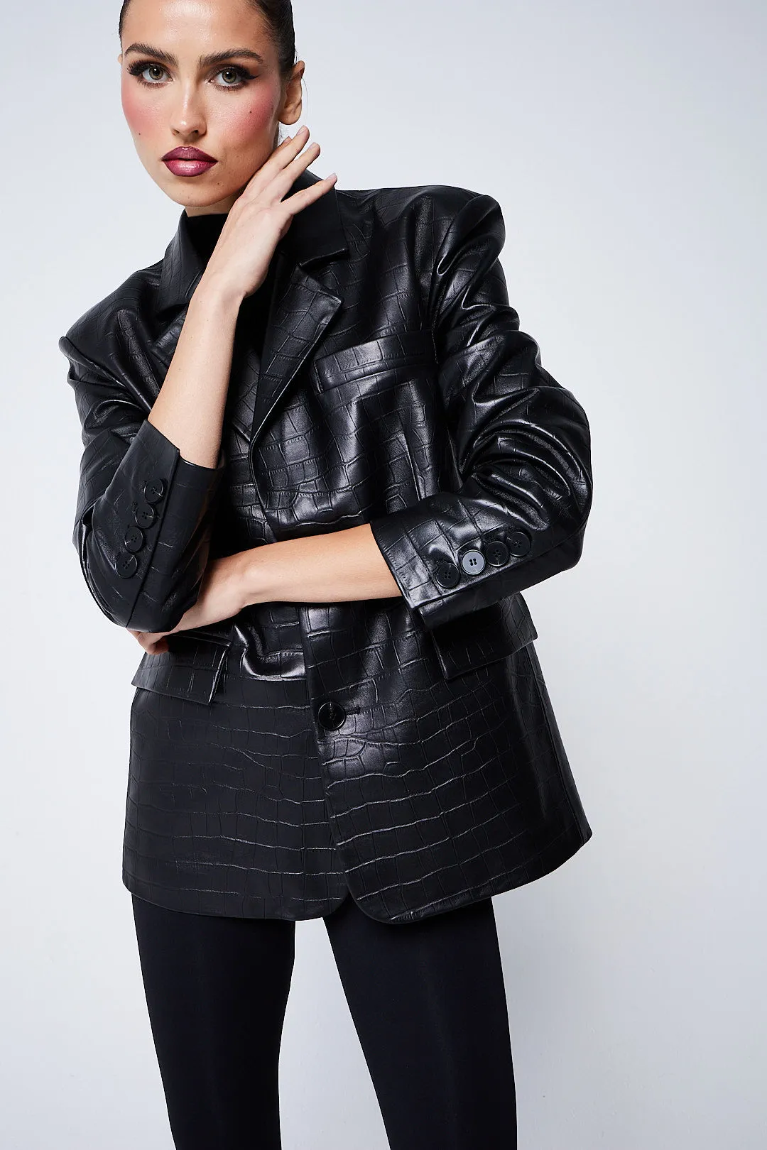 Serpent Skin Blazer