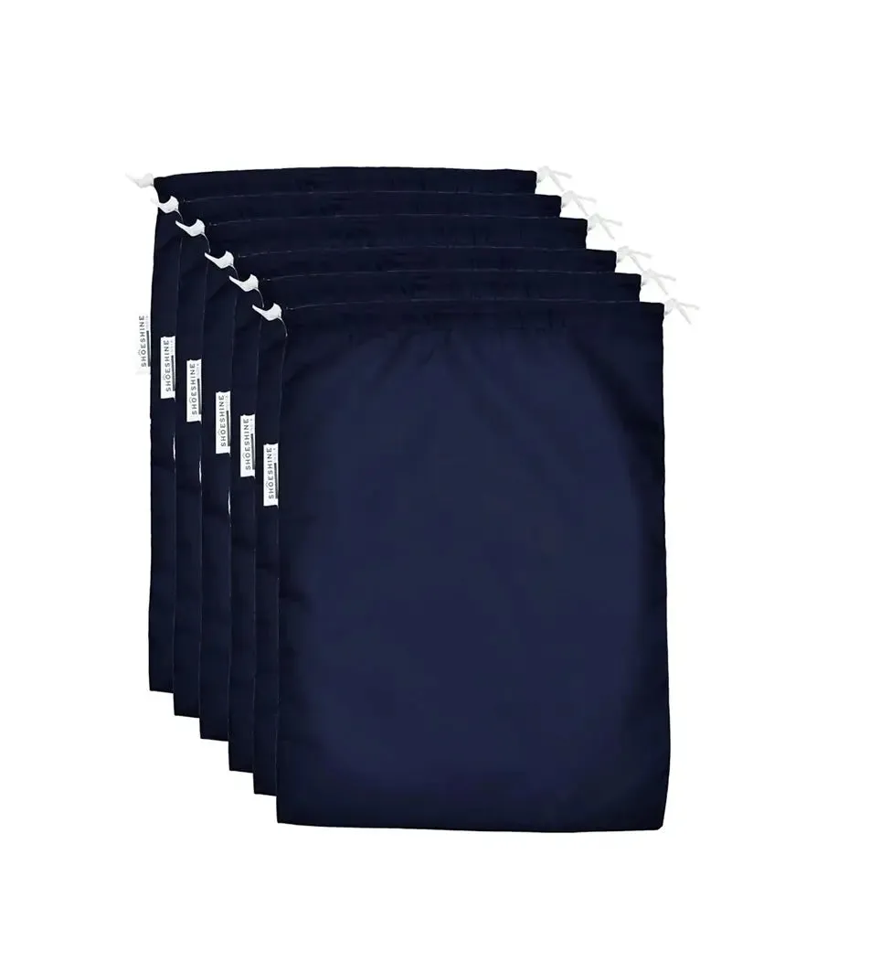 SHOESHINE Shoe Bag (Pack of 6) Water Resistant and Dust Proof Shoe Storage Bag - Florescent