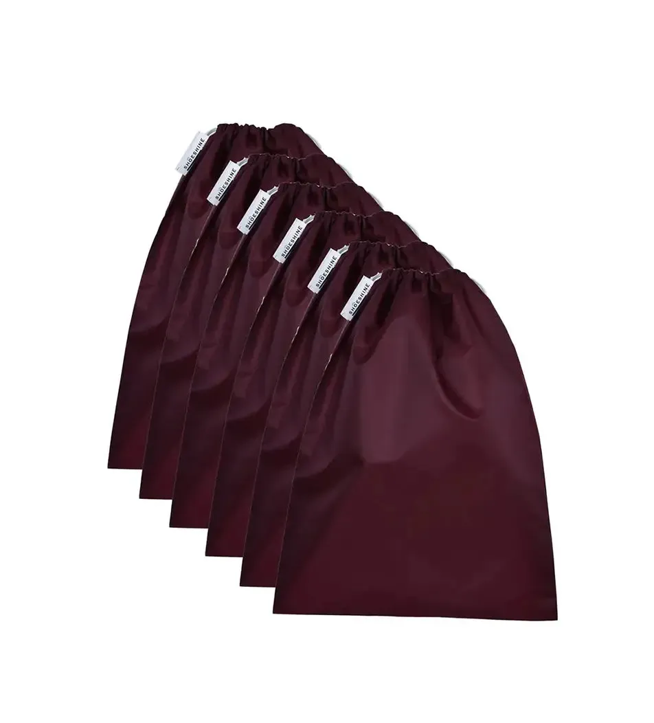 SHOESHINE Shoe Bag (Pack of 6) Water Resistant and Dust Proof Shoe Storage Bag - Florescent