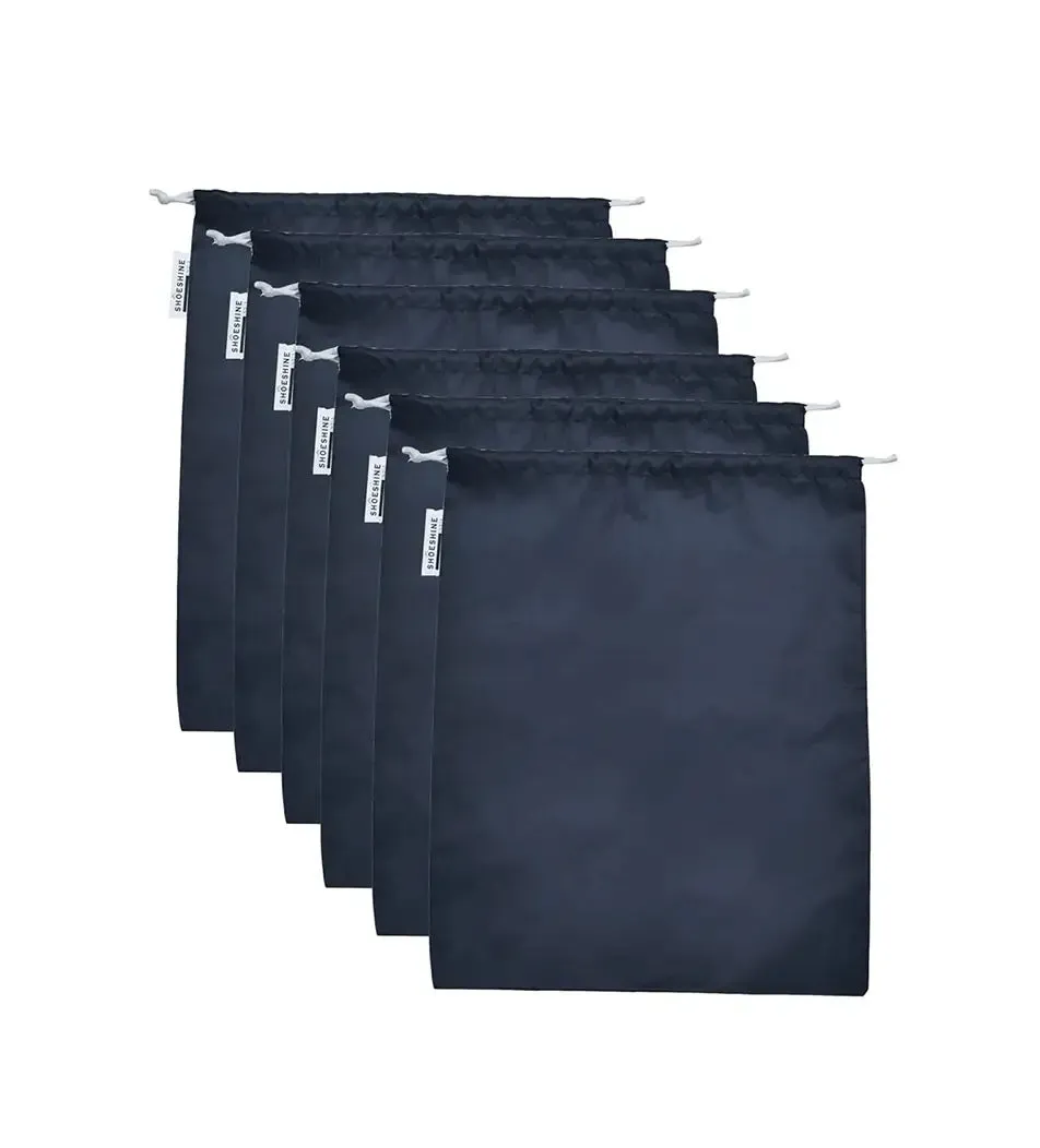 SHOESHINE Shoe Bag (Pack of 6) Water Resistant and Dust Proof Shoe Storage Bag - Florescent