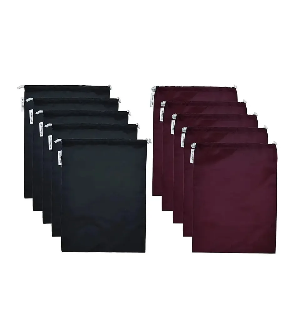 SHOESHINE Shoe Bag (Pack of 6) Water Resistant and Dust Proof Shoe Storage Bag - Florescent