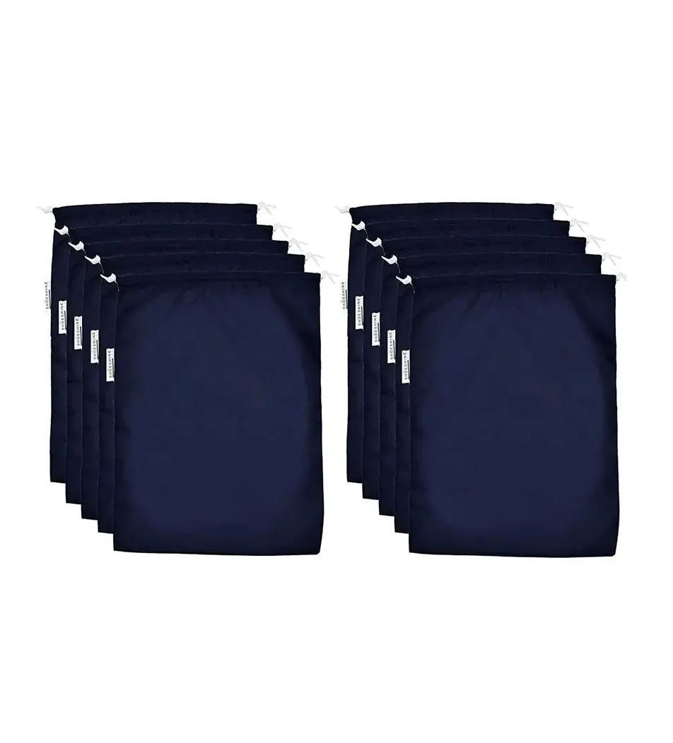 SHOESHINE Shoe Bag (Pack of 6) Water Resistant and Dust Proof Shoe Storage Bag - Florescent