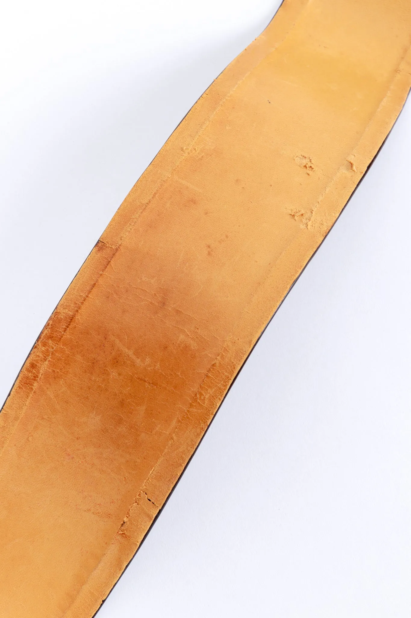 Space Age Sculptural Buckle Belt