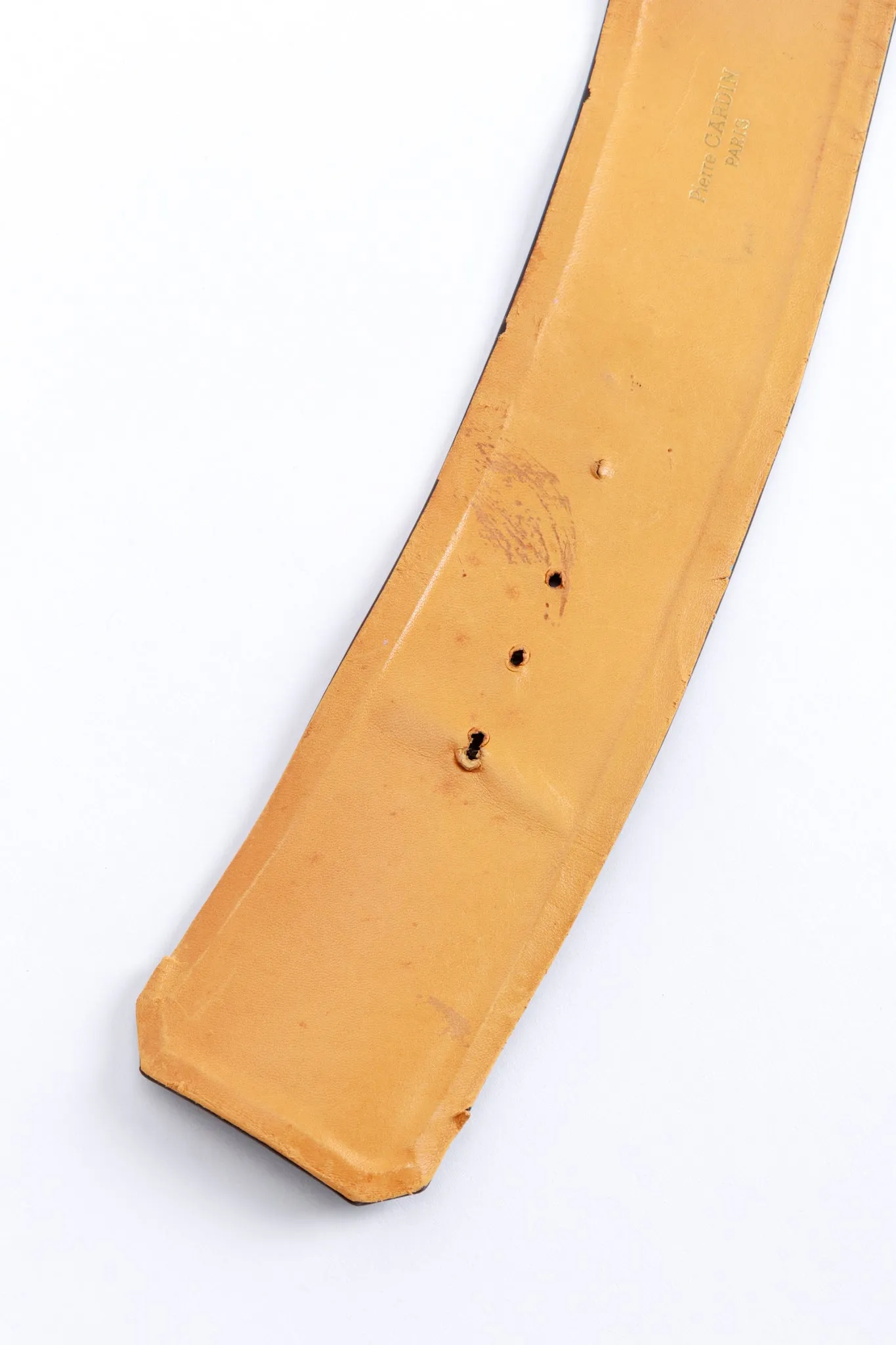 Space Age Sculptural Buckle Belt