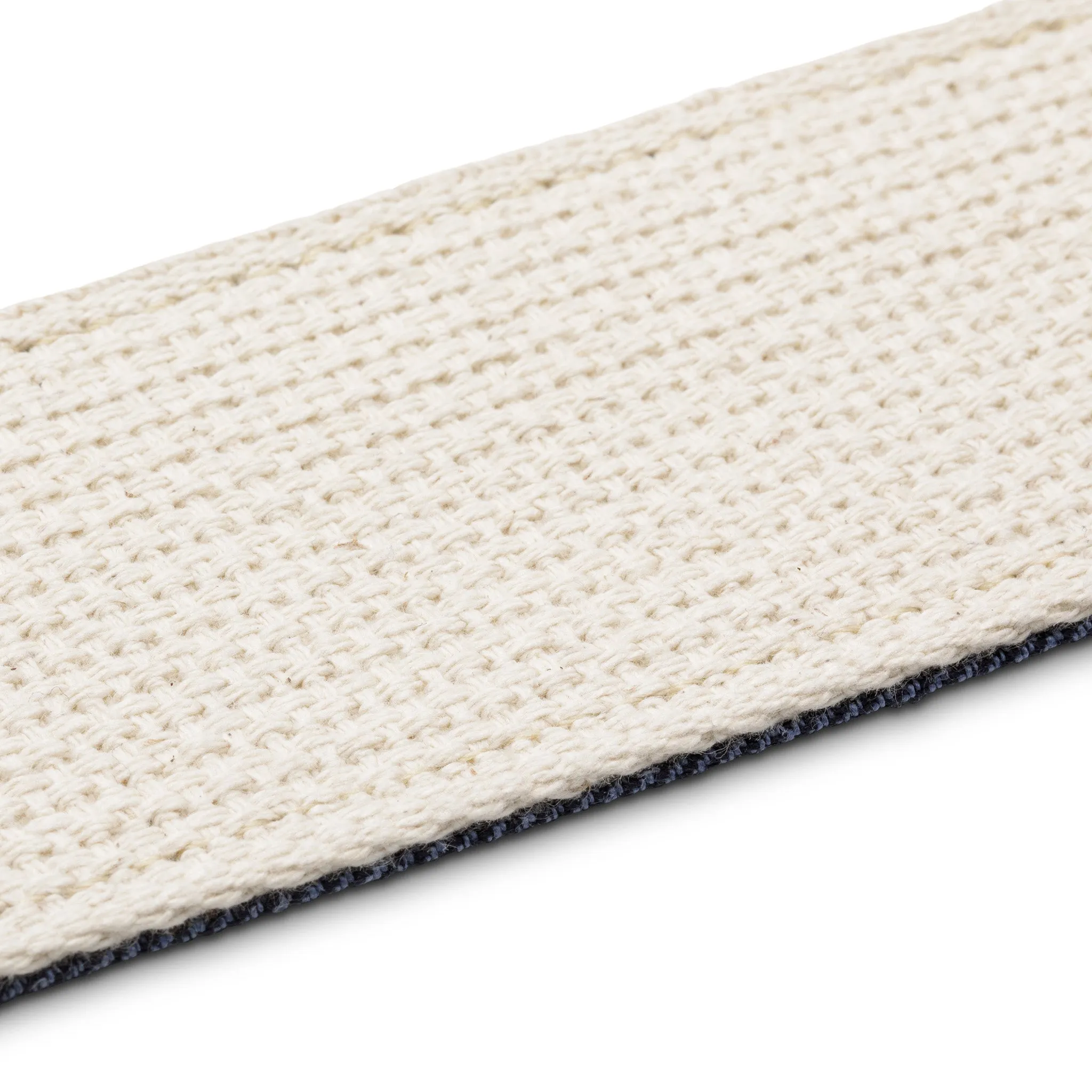 Taylor 2" Vegan Herringbone Hemp Cotton Guitar Strap, Blue