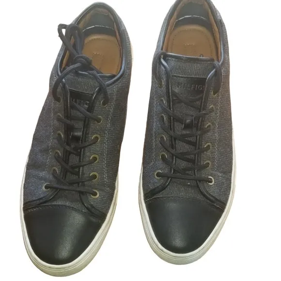 Tommy Hilfiger TM Manson 2 Tweed &amp; Leather Sneaker | Size: 11
