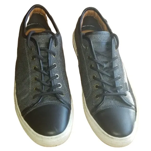 Tommy Hilfiger TM Manson 2 Tweed &amp; Leather Sneaker | Size: 11