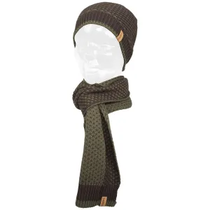 Trakker Combo Earth Hat & Scarf