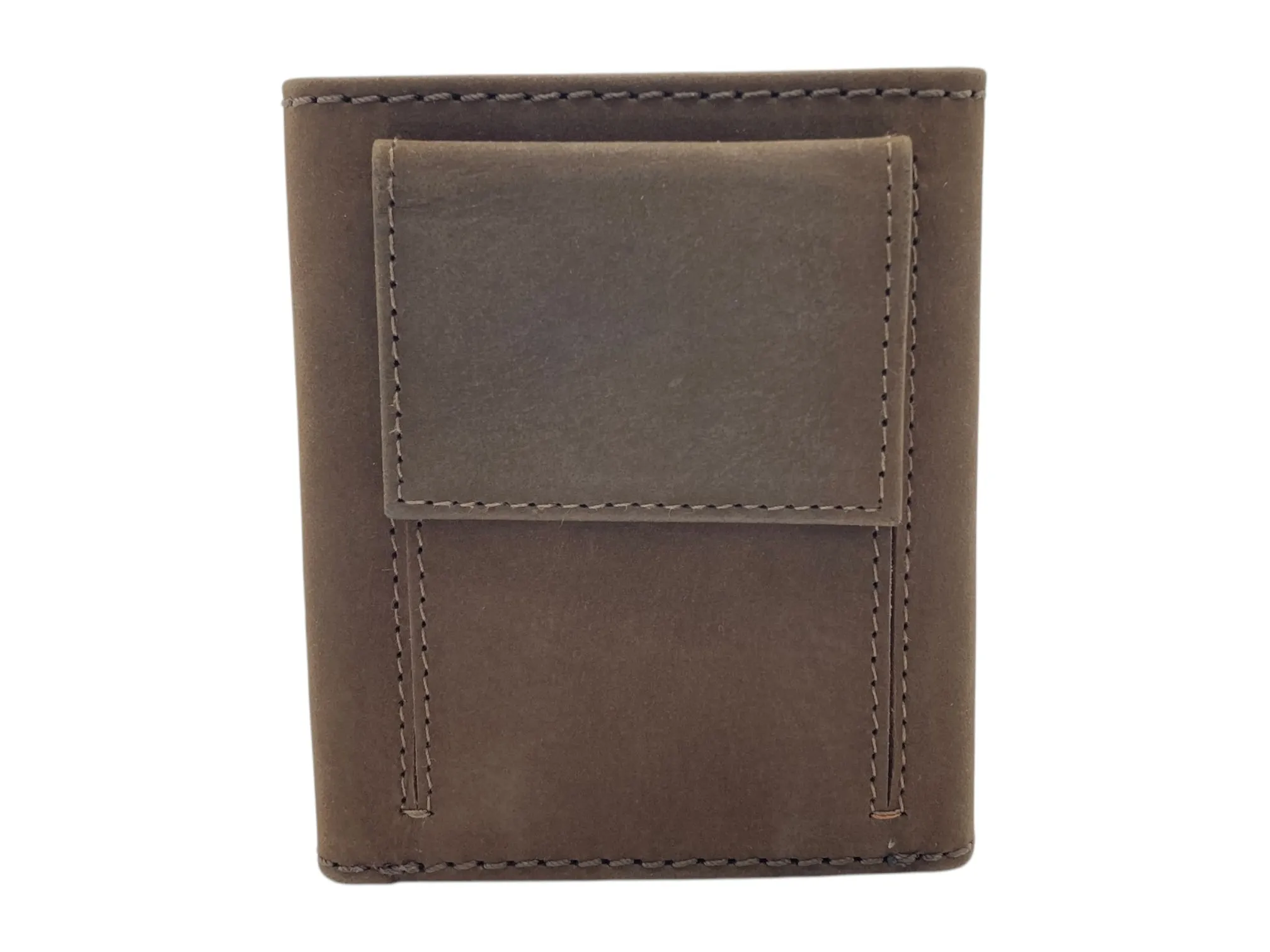 Trifold Wallet RFID Slim Wallets 10 Card Double Stitch # 1159 [Button]