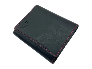 Trifold Wallet RFID Slim Wallets 10 Card Double Stitch # 1159 [Button]