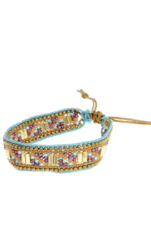 Turquoise Bead Bracelet