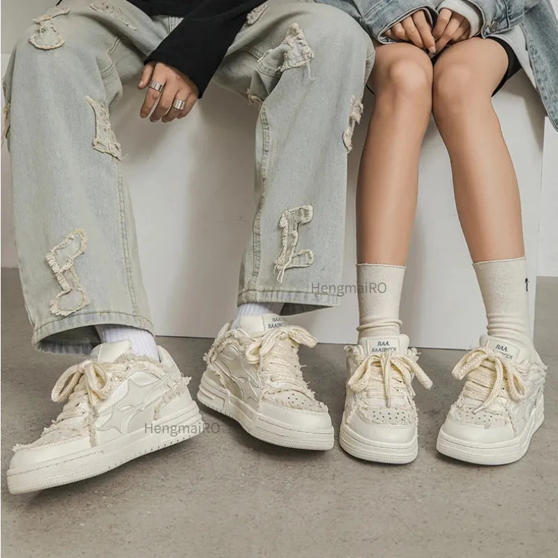 Unisex Leather Sneakers