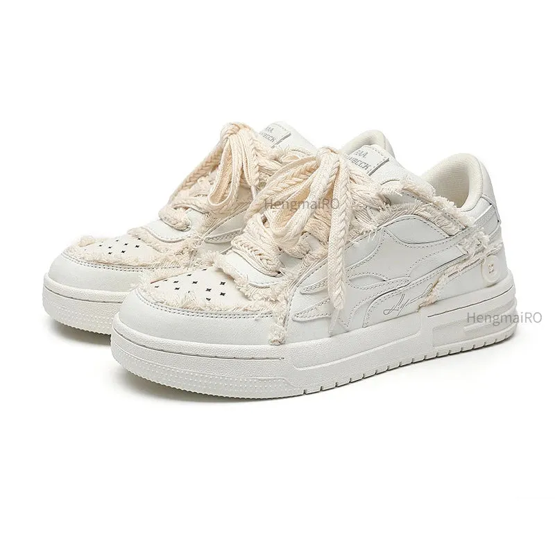 Unisex Leather Sneakers