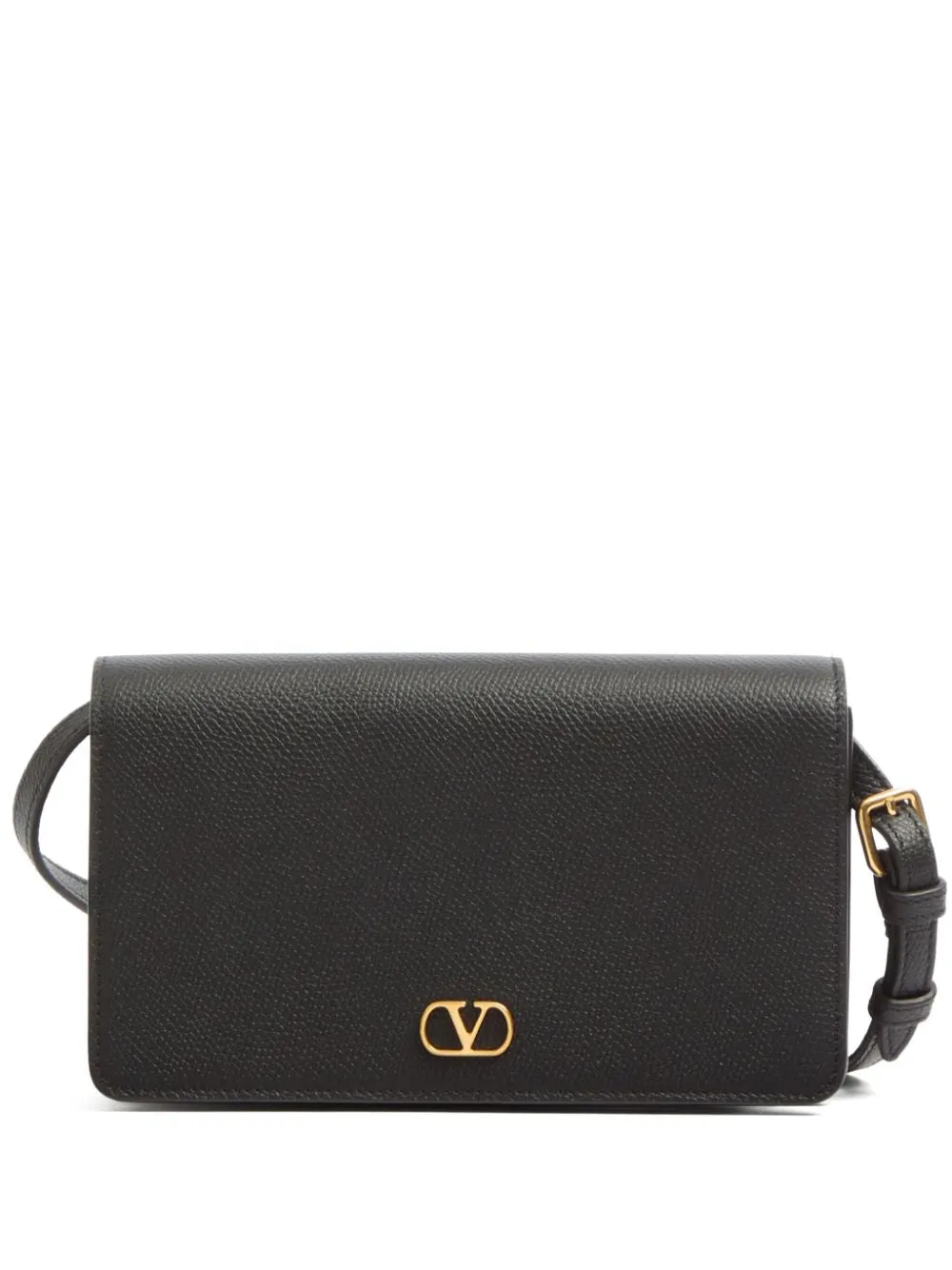 Vlogo signature leather mini bag