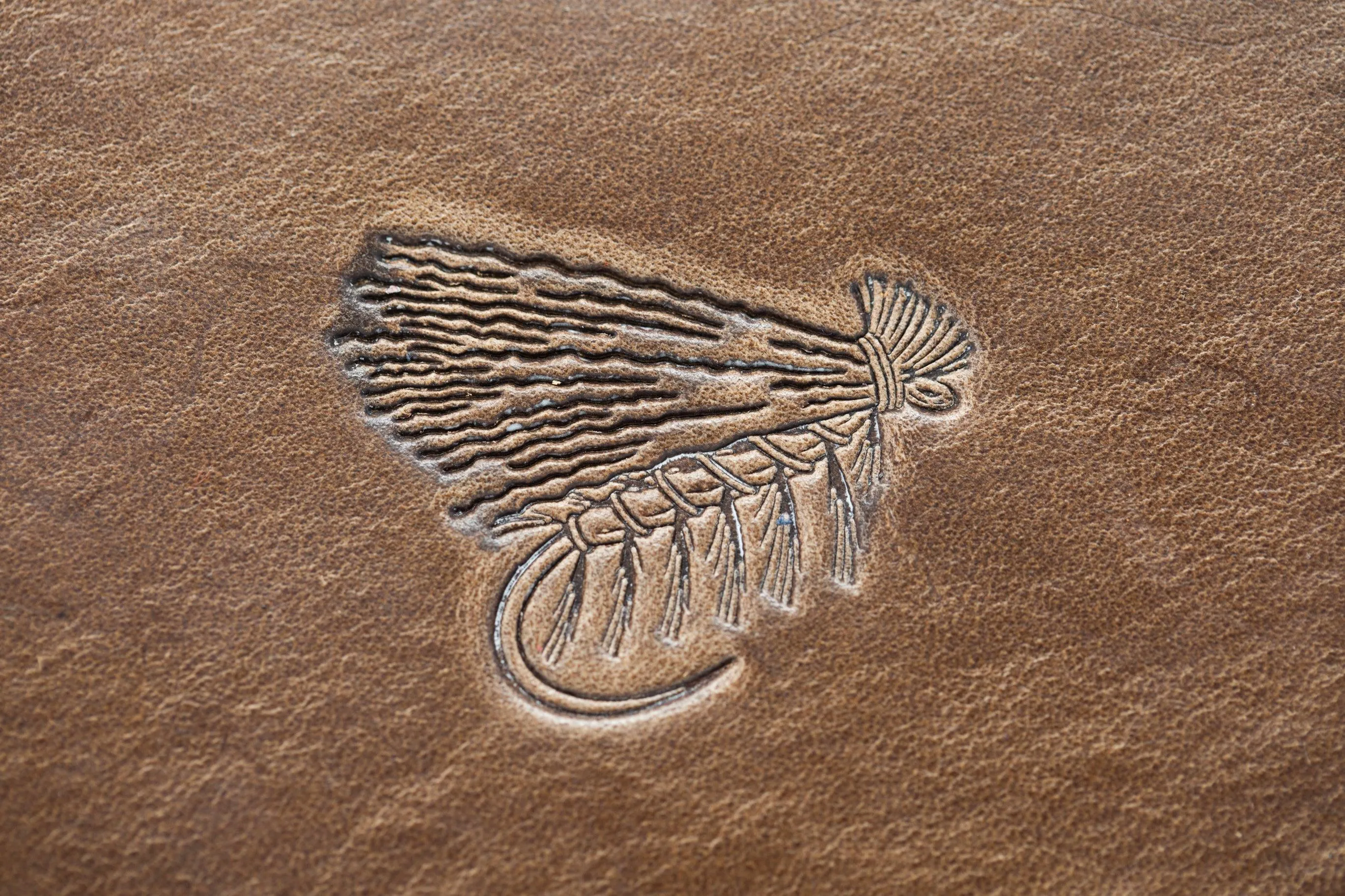 Wholesale Fly-Stamped Leather Coaster Set
