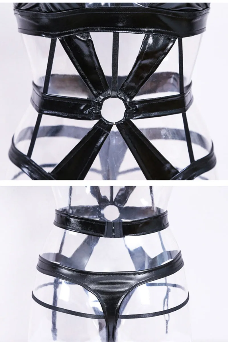 XQ3428 Patent Leather Intimates